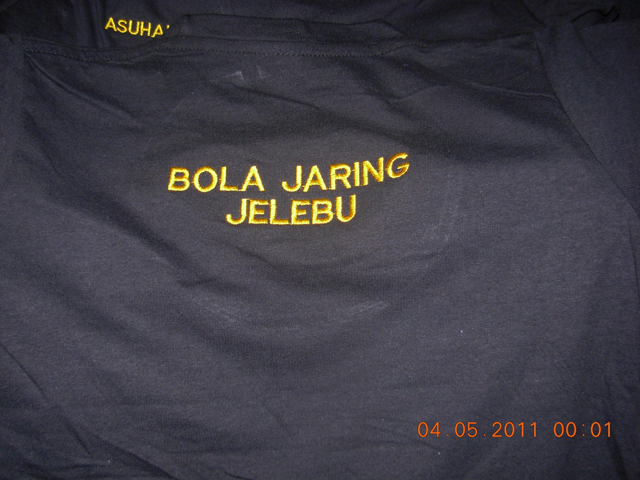 tshirt pasukan bola jaring jelebu