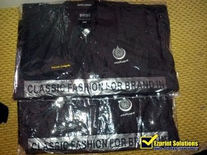 sulam logo pada jaket