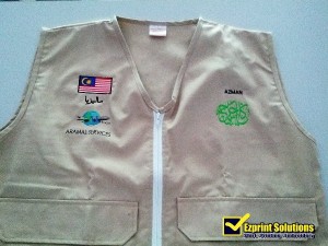 sulam logo vest tabung haji