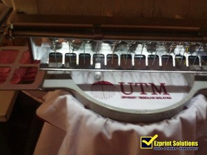 embroidery logo UTM
