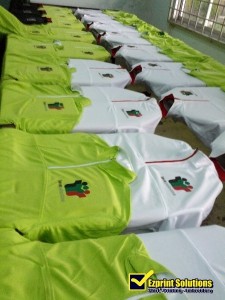 tempah baju t-shirt microfiber