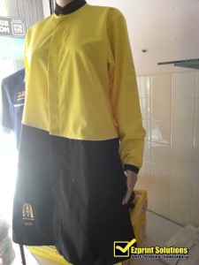tempahan baju muslimah korporat