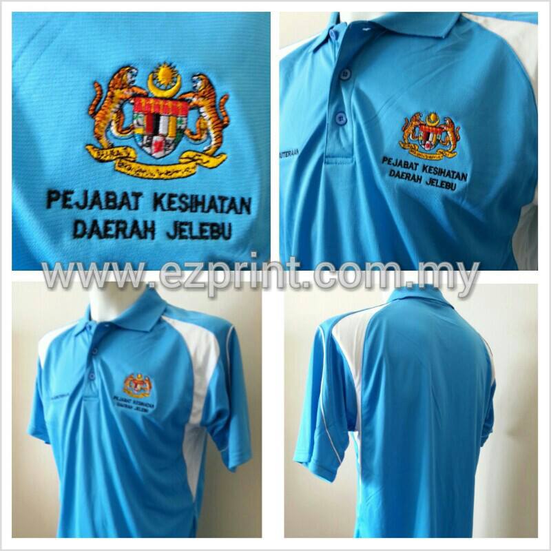 t-shirt jersi sulam