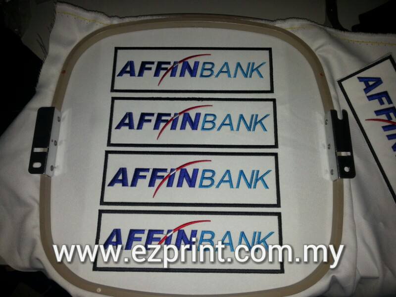 Embroidery Patch Logo AffinBank