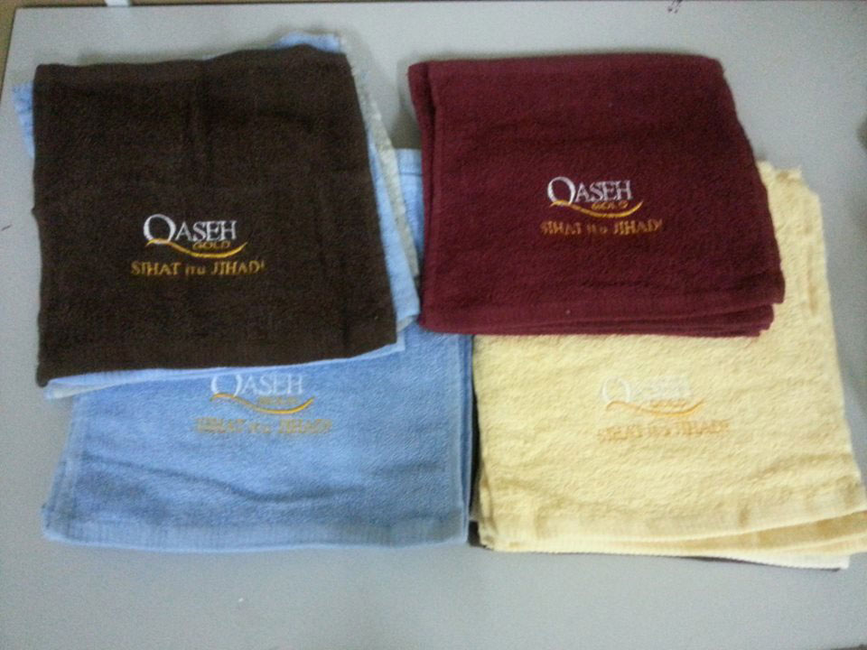 Embroidery towel