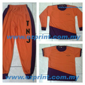 set baju sukan tadika