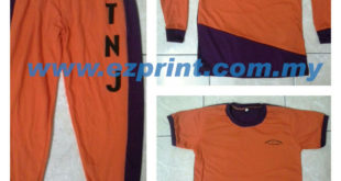 set baju sukan tadika