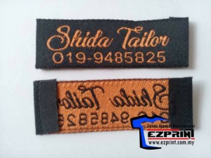 woven label cloth label
