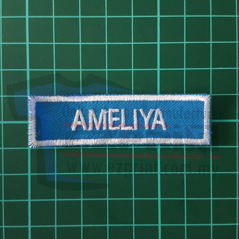 tempah nametag sekolah banyak