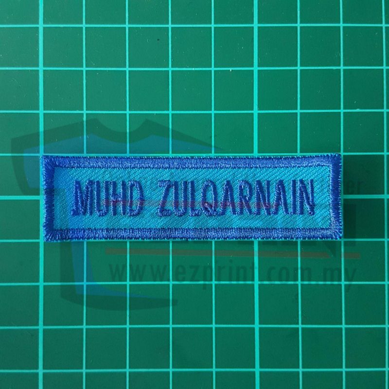 order name tag sekolah bulk order