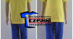 set baju sukan tadika