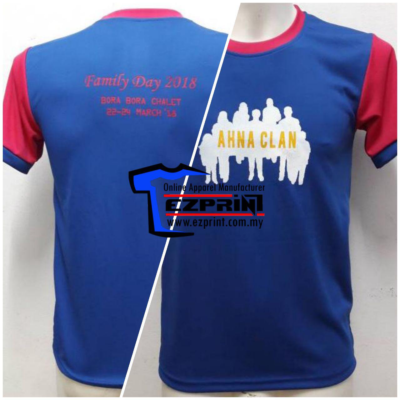 Tshirt Family Day Design sendiri - Ezprint