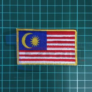 sulam bendera malaysia patches