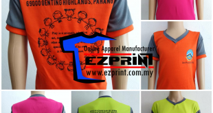 Shirt sukan sekolah rendah