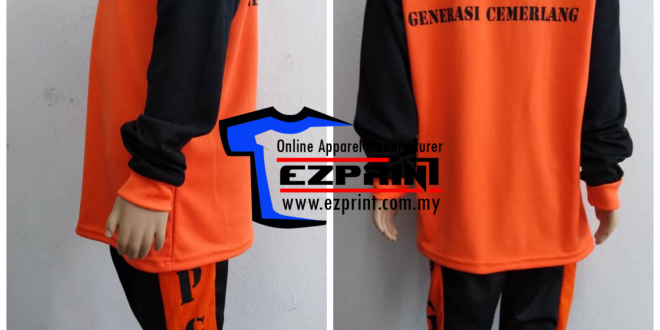 Set baju  sukan Tadika  Permata Ezprint