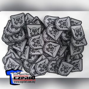 Patches embroidery tiada minimum order