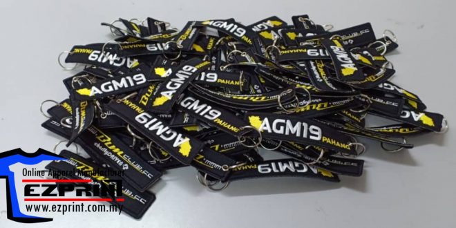 Keychain sulam malaysia