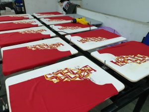 Kilang cetak baju silkscreen