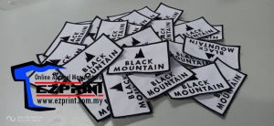 Tempah jahit patches sulam