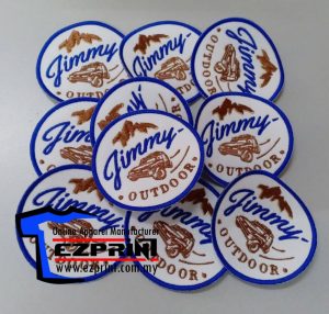 Badge sulam custom made