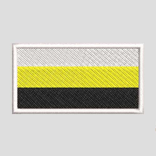 Patches bendera perak