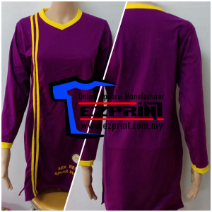 tempah tshirt muslimah custom made