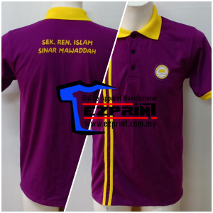 tempah baju tshirt lelaki berkolar