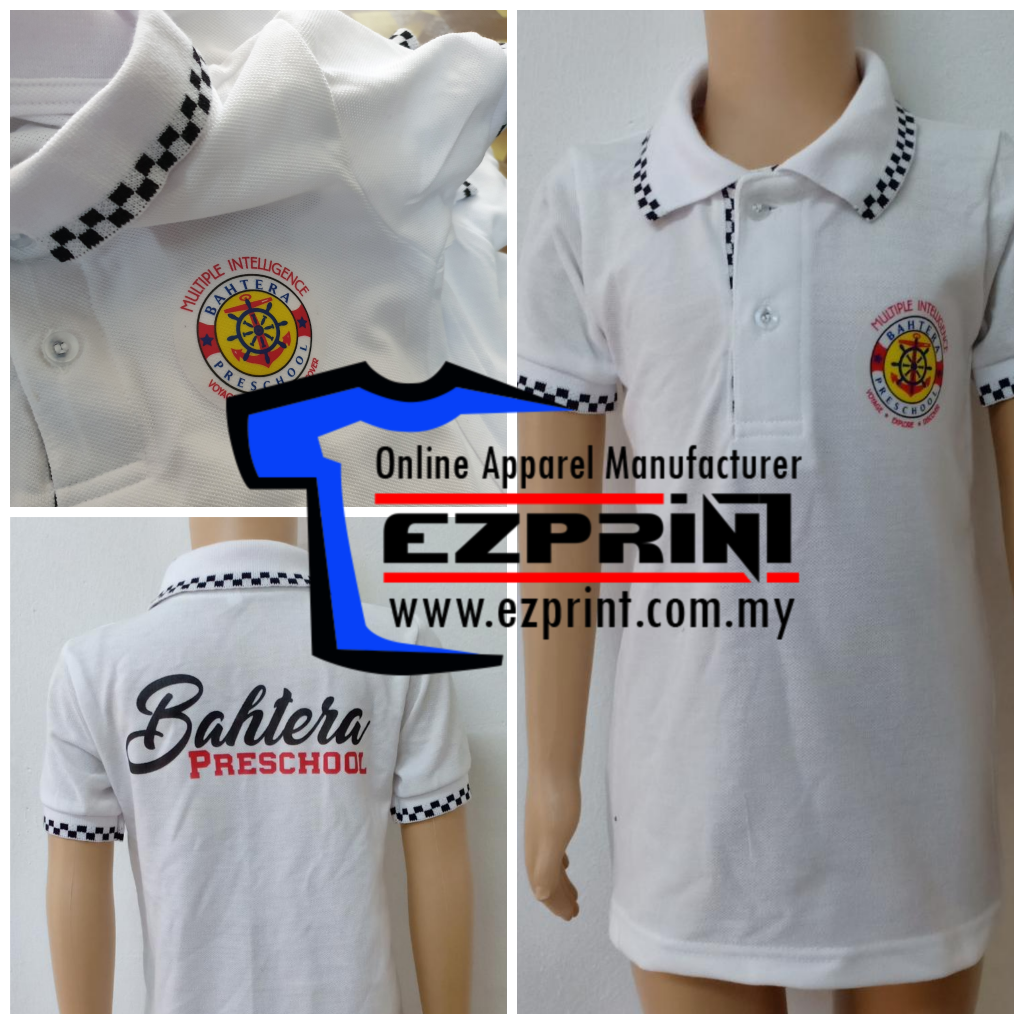 Tshirt Tadika Custom made Bahtera Preschool