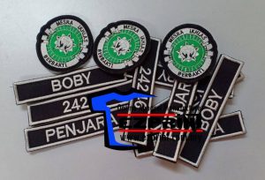 Nametag Lencana jabatan penjara