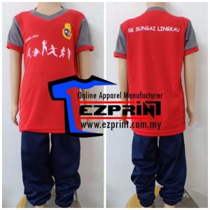 Tempah baju sukan sekolah