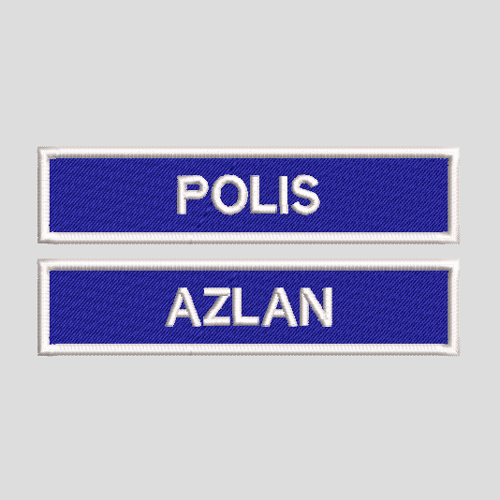 sulam nama POLIS