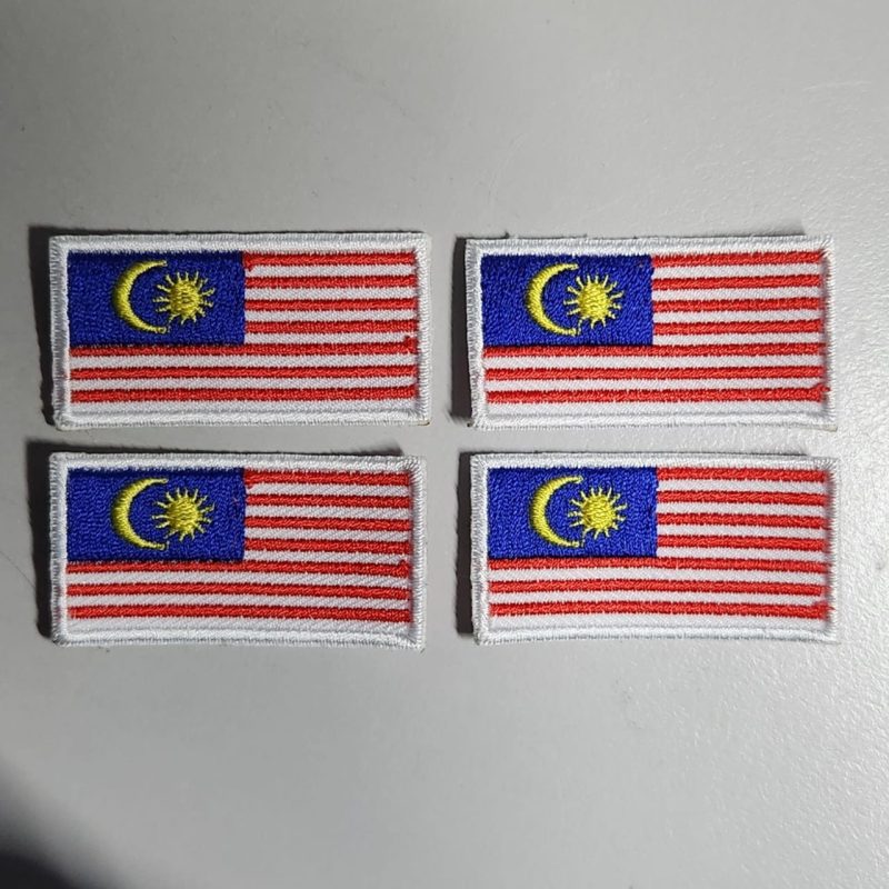 Bendera malaysia untuk baju sekolah