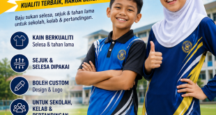 KIlang jahit baju sekolah